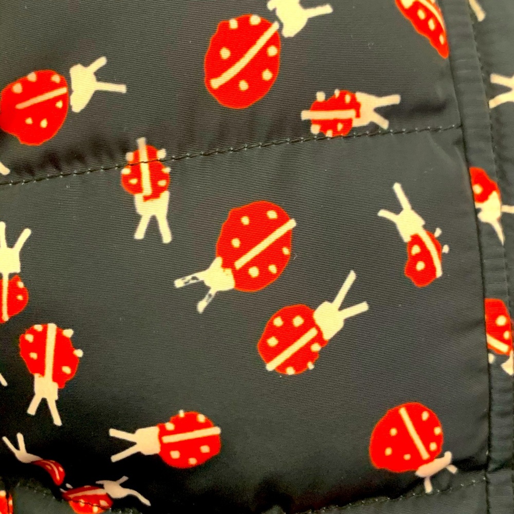 Stella McCartney Puffer Jacket with Ladybugs - Picture 3 of 6